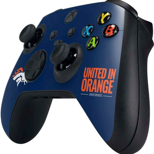 NFL Denver Broncos Team Motto Xbox Series X Controller Skin