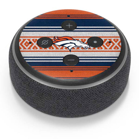 NFL Denver Broncos Trailblazer Amazon Echo Dot Skin