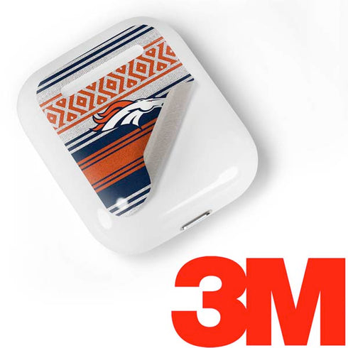 NFL Denver Broncos Trailblazer Apple AirPods Skin