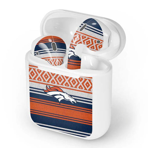 NFL Denver Broncos Trailblazer Apple AirPods Skin
