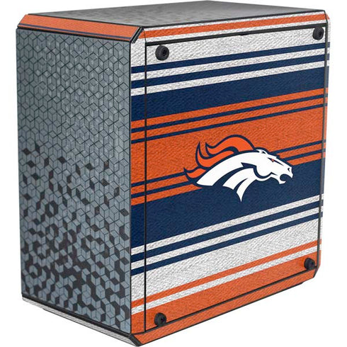 NFL Denver Broncos Trailblazer Cooler Master MasterBox Q300L Mini Tower Skin