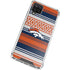 NFL Denver Broncos Trailblazer Galaxy A12 Clear Case
