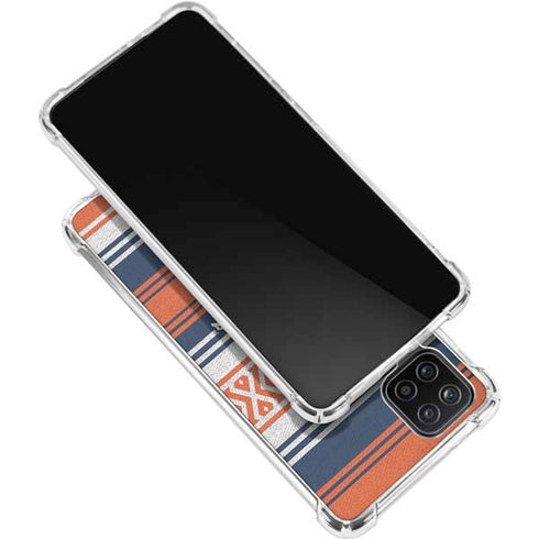 NFL Denver Broncos Trailblazer Galaxy A12 Clear Case
