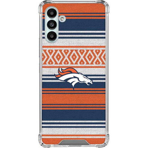 NFL Denver Broncos Trailblazer Galaxy A13 5G Clear Case