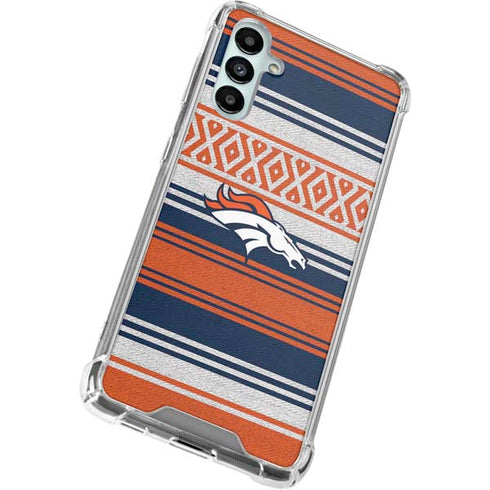NFL Denver Broncos Trailblazer Galaxy A14 5G Clear Case