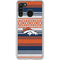 NFL Denver Broncos Trailblazer Galaxy A21 Clear Case