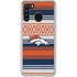 NFL Denver Broncos Trailblazer Galaxy A21 Clear Case