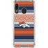 NFL Denver Broncos Trailblazer Galaxy A30 Clear Case