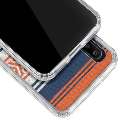 NFL Denver Broncos Trailblazer Galaxy A30 Clear Case