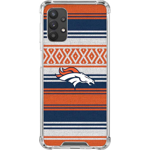 NFL Denver Broncos Trailblazer Galaxy A32 5G Clear Case