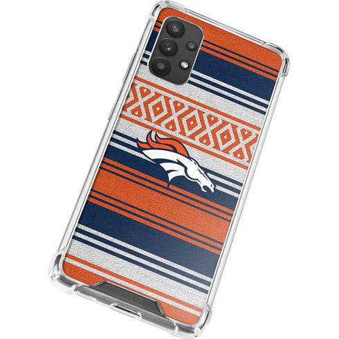 NFL Denver Broncos Trailblazer Galaxy A32 5G Clear Case