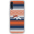 NFL Denver Broncos Trailblazer Galaxy A50 Clear Case