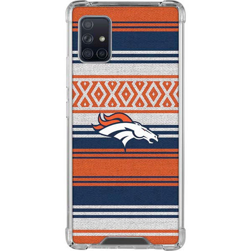 NFL Denver Broncos Trailblazer Galaxy A51 5G Clear Case