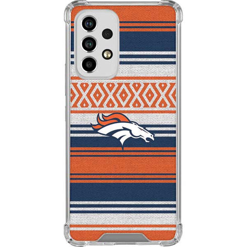 NFL Denver Broncos Trailblazer Galaxy A53 5G Clear Case