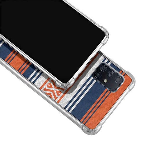 NFL Denver Broncos Trailblazer Galaxy A71 5G Clear Case