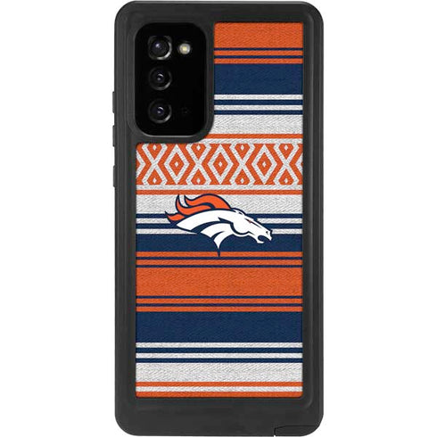 NFL Denver Broncos Trailblazer Galaxy Note20 5G Waterproof Case