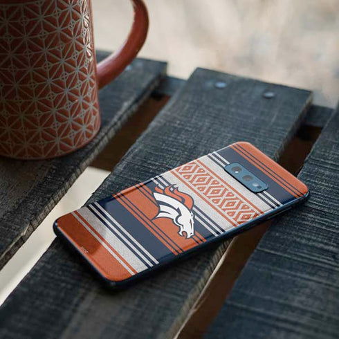 NFL Denver Broncos Trailblazer Galaxy S10e Skin