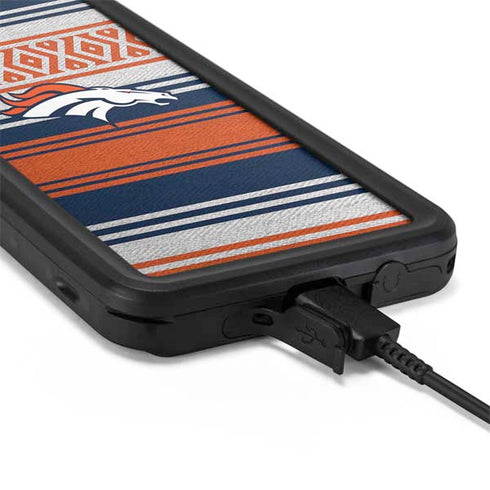 NFL Denver Broncos Trailblazer Galaxy S20 Plus Waterproof Case