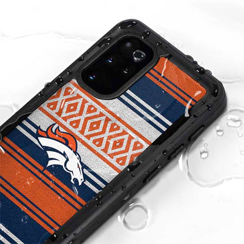 NFL Denver Broncos Trailblazer Galaxy S20 Plus Waterproof Case