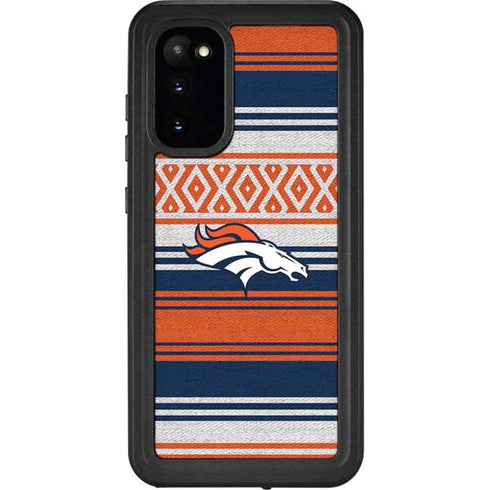 NFL Denver Broncos Trailblazer Galaxy S20 Waterproof Case