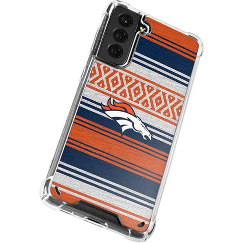 NFL Denver Broncos Trailblazer Galaxy S21 5G Clear Case