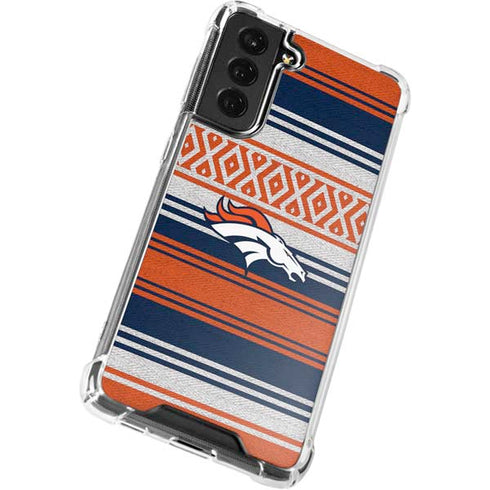 NFL Denver Broncos Trailblazer Galaxy S21 FE Clear Case