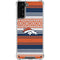 NFL Denver Broncos Trailblazer Galaxy S21 Plus 5G Clear Case