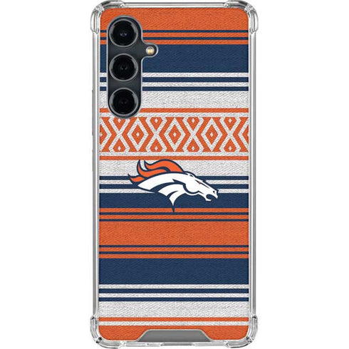 NFL Denver Broncos Trailblazer Galaxy S23 FE Clear Case