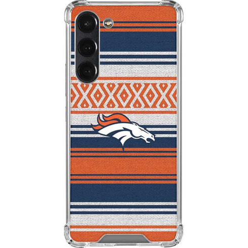 NFL Denver Broncos Trailblazer Galaxy S23 Plus Clear Case
