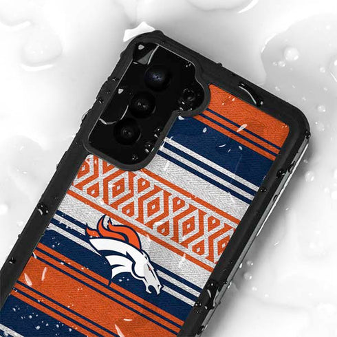 NFL Denver Broncos Trailblazer Galaxy S23 Plus Waterproof Case