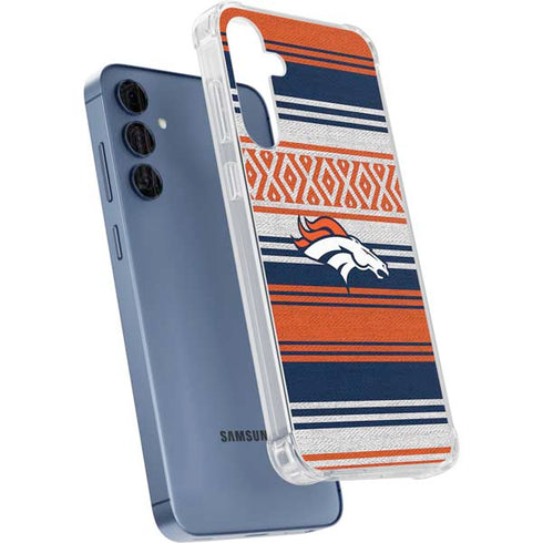 NFL Denver Broncos Trailblazer Galaxy S24 Clear Case