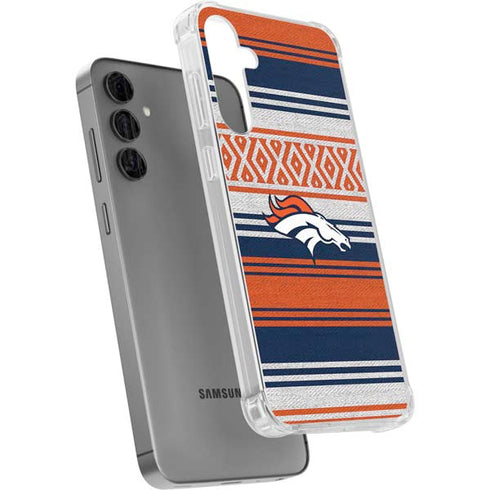 NFL Denver Broncos Trailblazer Galaxy S24 Plus Clear Case