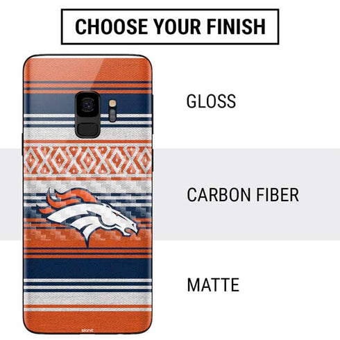 NFL Denver Broncos Trailblazer Galaxy S9 Skin
