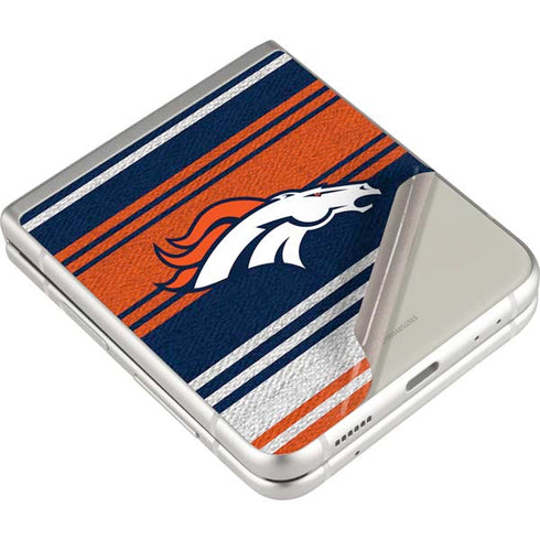 NFL Denver Broncos Trailblazer Galaxy Z Flip3 5G Skin