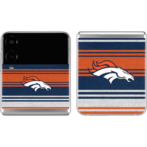 NFL Denver Broncos Trailblazer Galaxy Z Flip4 5G Skin