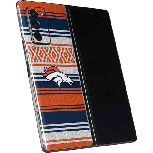 NFL Denver Broncos Trailblazer Galaxy Z Fold2 5G Skin
