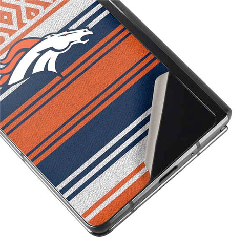 NFL Denver Broncos Trailblazer Galaxy Z Fold2 5G Skin