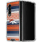 NFL Denver Broncos Trailblazer Galaxy Z Fold4 5G Clear Case