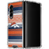 NFL Denver Broncos Trailblazer Galaxy Z Fold4 5G Clear Case