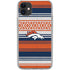 NFL Denver Broncos Trailblazer iPhone 11 Clear Case
