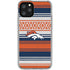 NFL Denver Broncos Trailblazer iPhone 11 Pro Clear Case