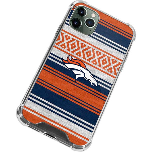 NFL Denver Broncos Trailblazer iPhone 11 Pro Max Clear Case