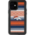 NFL Denver Broncos Trailblazer iPhone 12 Mini Waterproof Case