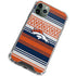NFL Denver Broncos Trailblazer iPhone 12 Pro Max Clear Case