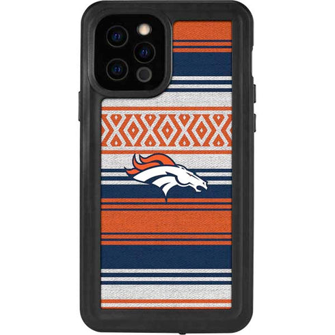 NFL Denver Broncos Trailblazer iPhone 12 Pro Waterproof Case