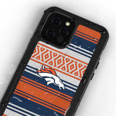 NFL Denver Broncos Trailblazer iPhone 12 Pro Waterproof Case