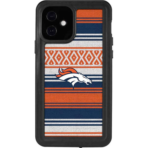 NFL Denver Broncos Trailblazer iPhone 12 Waterproof Case