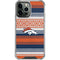 NFL Denver Broncos Trailblazer iPhone 13 Pro Max Clear Case