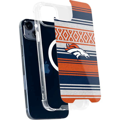 NFL Denver Broncos Trailblazer iPhone 14 Plus MagSafe Case
