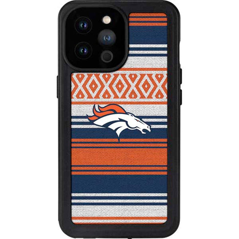 NFL Denver Broncos Trailblazer iPhone 14 Pro Max Waterproof Case